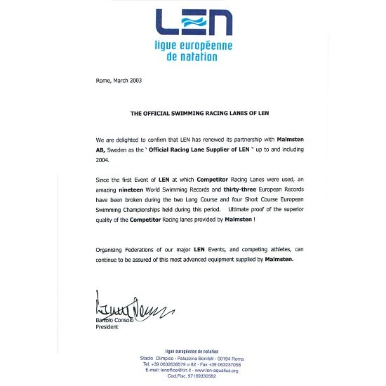 Malmsten Schwimmleine "Competitor Classic" 6 Malmsten Schwimmleine "Competitor Classic" – Bild 4