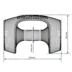 Beco Aqua-Jogging-Hanteln "BEbell" -WasserWelt Verkäufe 293 0305 4