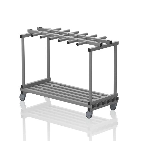 Sport-Thieme Regalwagen "Kombi Flach" By Vendiplas 3 Sport-Thieme Regalwagen "Kombi Flach" By Vendiplas